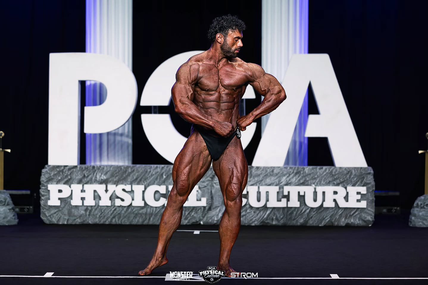 Mark Flack Stage Posing