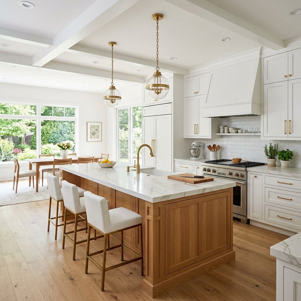 Custom kitchen cabinetry project