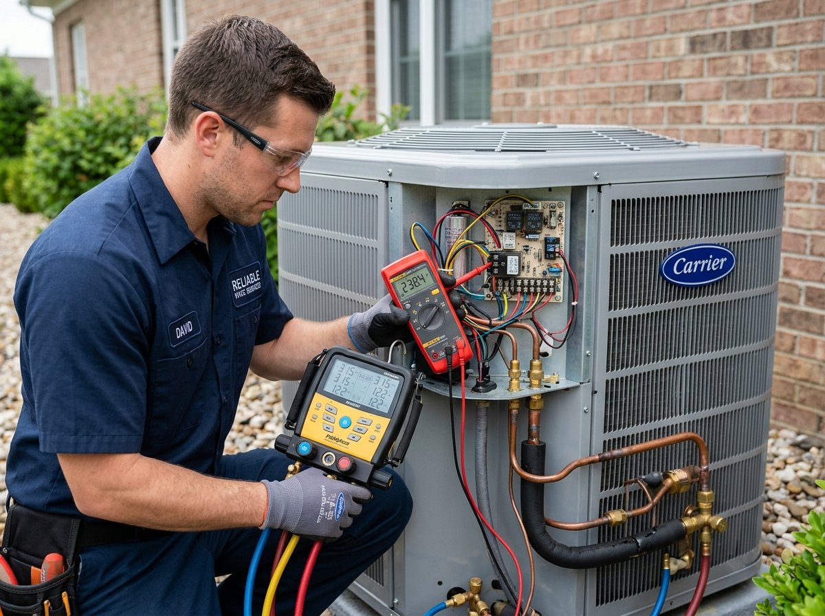 Precision air conditioning repair and diagnostic testing